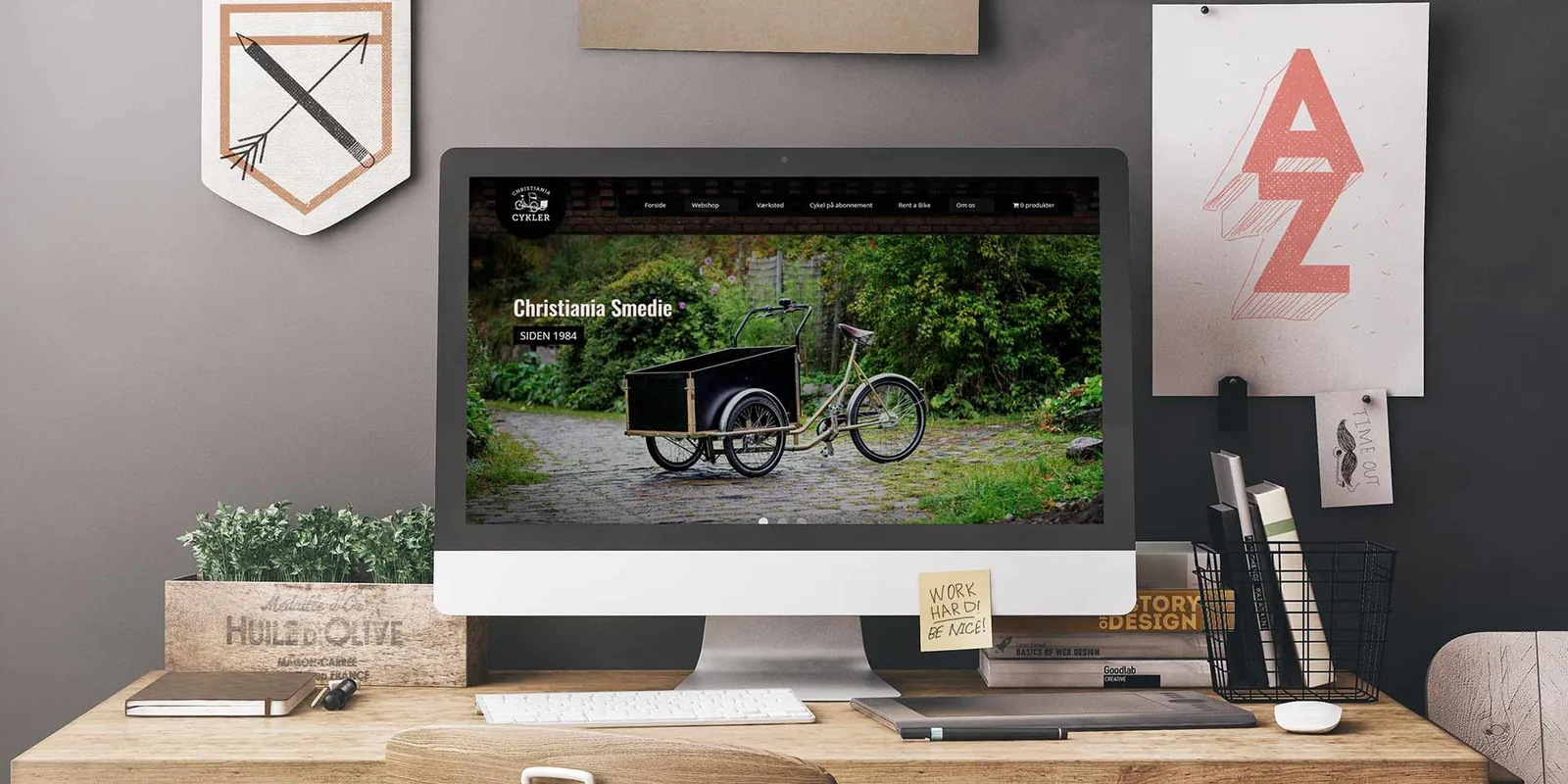 Christiania Cyklers webshop og konfigurator til ladcykler